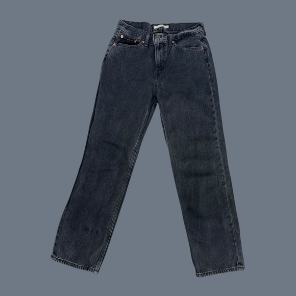 Black Levi’s Low Pro Straight Jeans - Picture 4 of 16